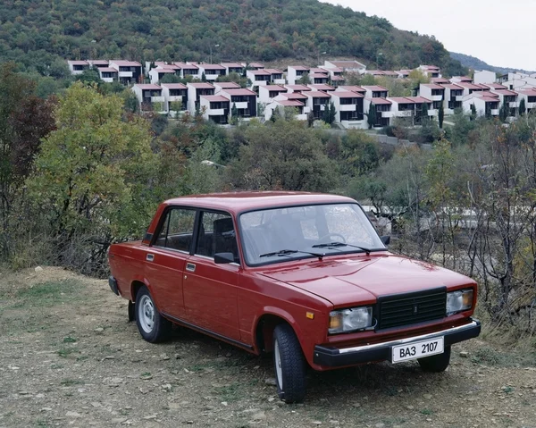 俄罗斯 lada 萨马拉车 — 图库照片