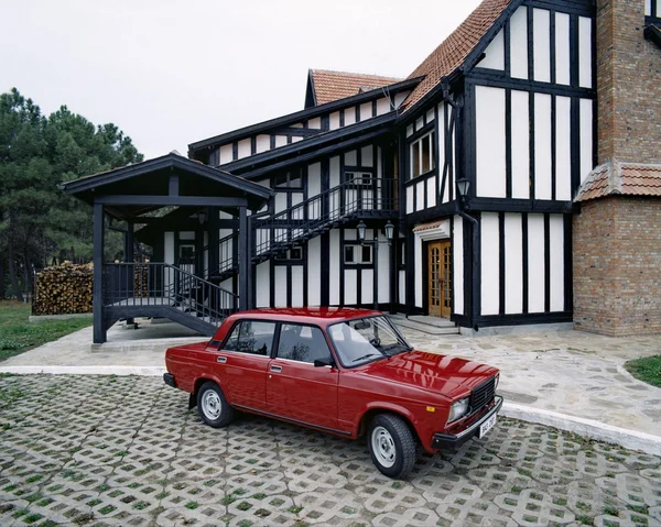 ロシア lada samara 車 — ストック写真