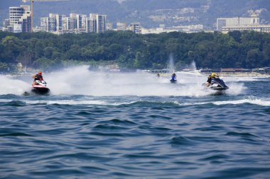 su jeti binici, Kayak jet