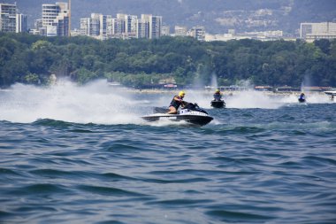 su jeti binici, Kayak jet