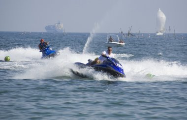 su jeti binici, Kayak jet