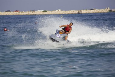 su jeti binici, Kayak jet