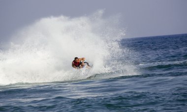 su jeti binici, Kayak jet