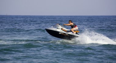 su jeti binici, Kayak jet