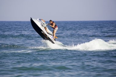 su jeti binici, Kayak jet