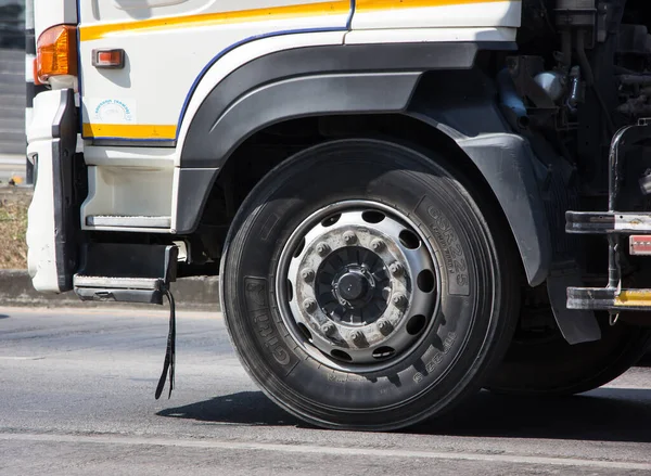 Chiangmai Thailand December 2021 Giti Banden Van Vrachtwagen Weg 1001 — Stockfoto