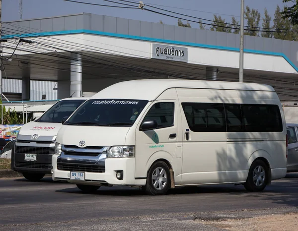 Chiangmai Tailandia Diciembre 2021 Camioneta Toyota Privada Foto Carretera 121 — Foto de Stock