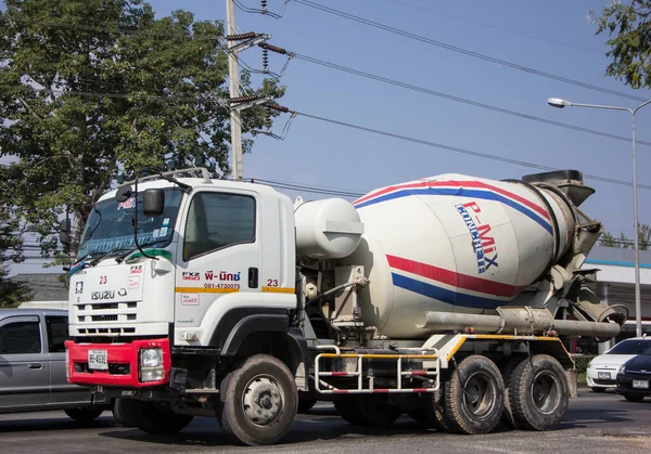 Chiangmai Таїланд Грудня 2021 Бетонна Вантажівка Компанії Pmix Concrete Product — стокове фото