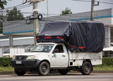 Chiangmai, Tayland - 21 Nisan 2022: Er Tata Xenon kamyonet. Fotoğraf 121 no 'lu yolda, Chiangmai, Tayland şehir merkezinden yaklaşık 8 km uzaklıkta..