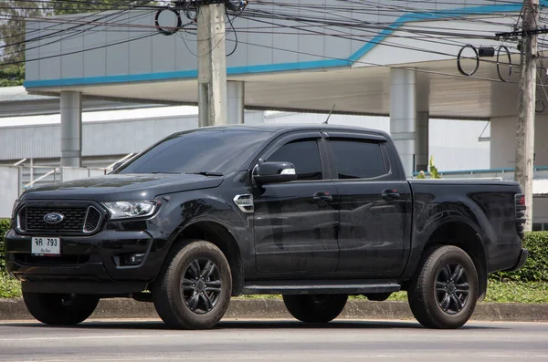 Chiangmai Tailândia Abril 2022 Private Pickup Car Ford Ranger Estrada — Fotografia de Stock