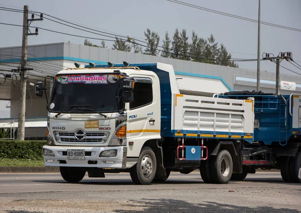 Chiangmai Tailândia Abril 2022 Private Hino Dump Truck Estrada 1001 — Fotografia de Stock
