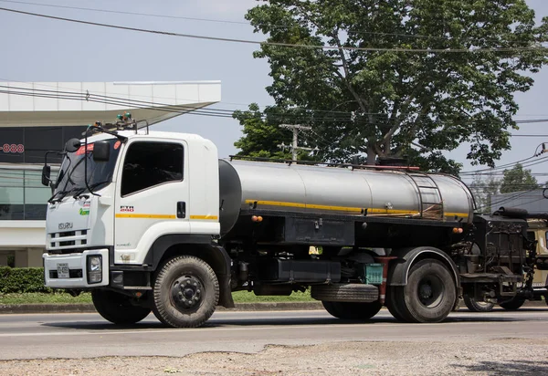Chiangmai Tailandia Abril 2022 Camión Cisterna Asfalto Pcn Company Camión — Foto de Stock