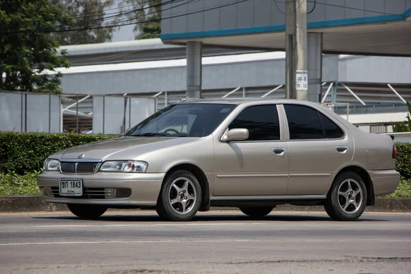 Chiangmai Thailandia Aprile 2022 Vecchia Auto Privata Nissan Sunny Sulla — Foto Stock