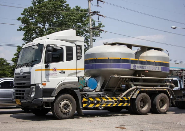 Chiangmai Thailand April 2022 Cement Truck Lampang Niphon Company Road —  Fotos de Stock