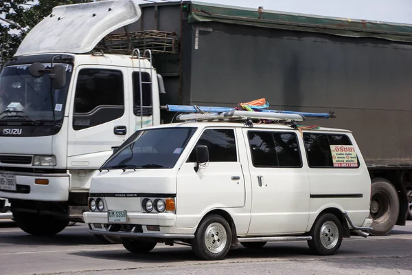 Chiangmai Thailand June 2022 Private Old Nissan Vanette Van Car — 스톡 사진