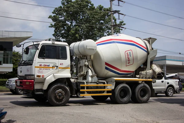 Chiangmai Таїланд Червня 2022 Бетонна Вантажівка Компанії Pmix Concrete Фото — стокове фото