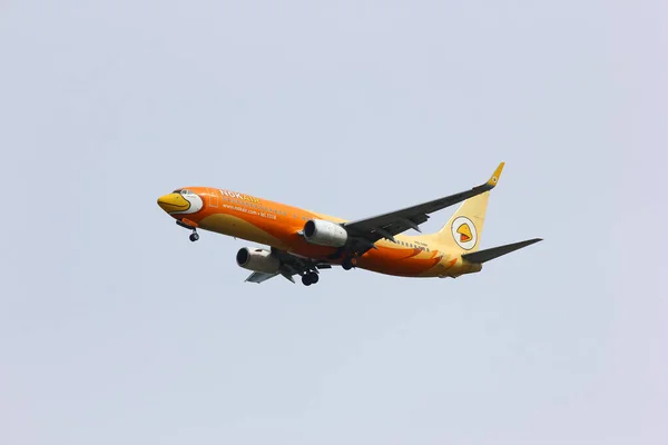 Chiangmai Thailand September 2014 Dbf Boeing 737 800 Från Nokair — Stockfoto