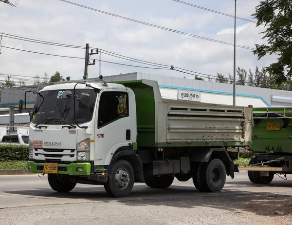 Chiangmai Tailandia Junio 2022 Camión Volquete Privado Isuzu Carretera 1001 — Foto de Stock