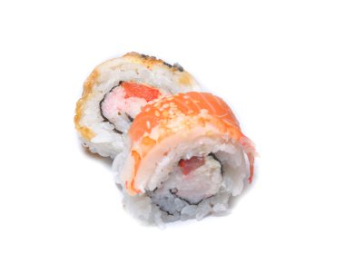 Japan sushi set geïsoleerd op wit