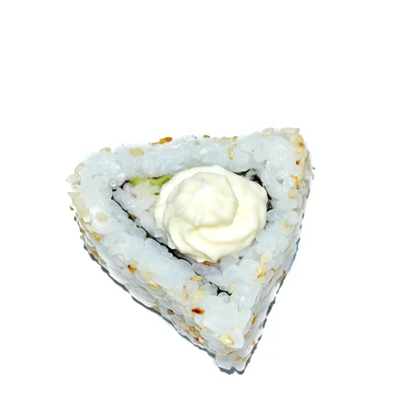 Japan sushi set isolated on white — Stock Photo, Image