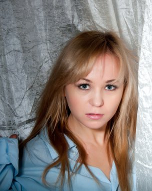 adam erkek gömlek evde sabah çekici seksi kadın.