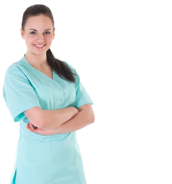 Beautiful caucasian nurse — Stock Photo, Image