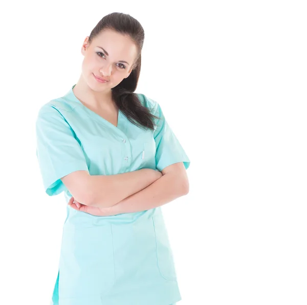 Beautiful caucasian nurse — Stock Photo, Image