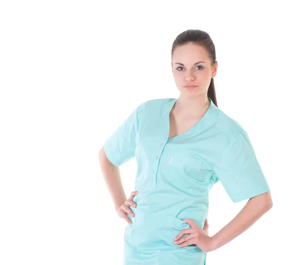 Beautiful caucasian nurse Stock Photo
