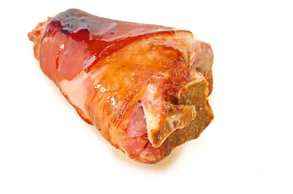 Leckere geräucherte Schweinshaxe — Stockfoto