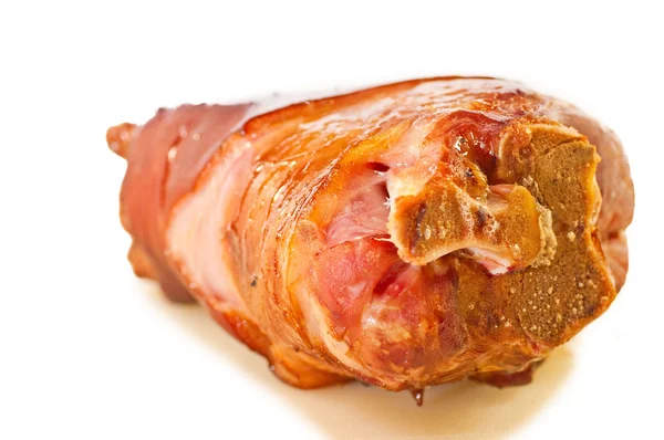 Saborosa perna de porco defumado — Fotografia de Stock
