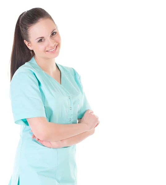 Beautiful caucasian nurse — Stock Photo, Image