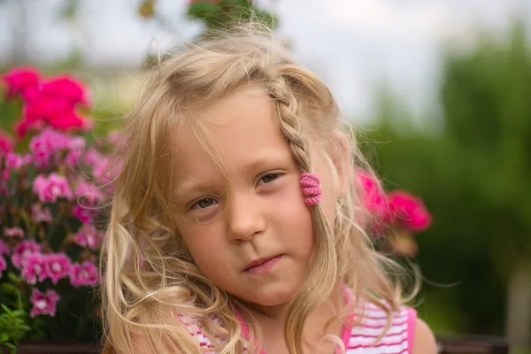 Retrato de menina — Fotografia de Stock