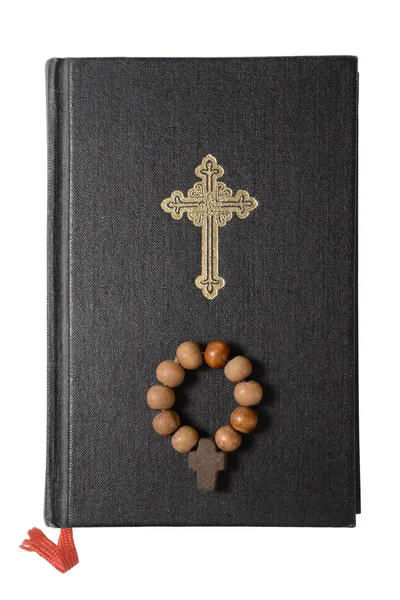 Biblia sobre fondo blanco — Foto de Stock