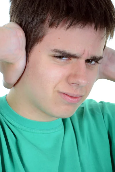 Porträt eines jungen Mannes — Stockfoto