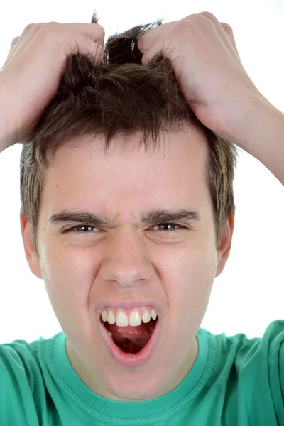 Retrato de hombre joven — Foto de Stock