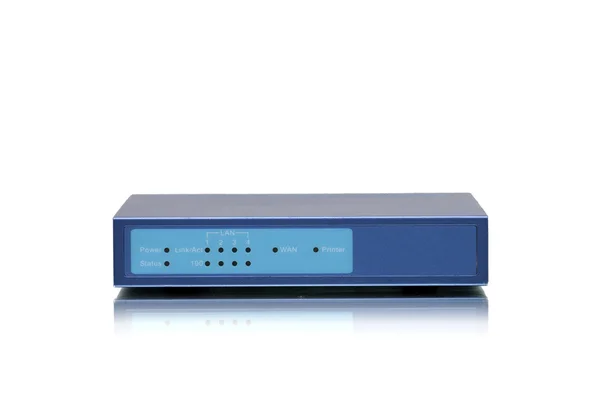 WAN-lan-router — Stockfoto