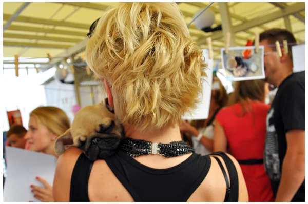 bir fotoğraf sergisi