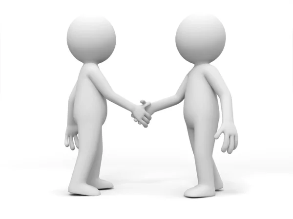 Shaking hands — Stock Photo, Image