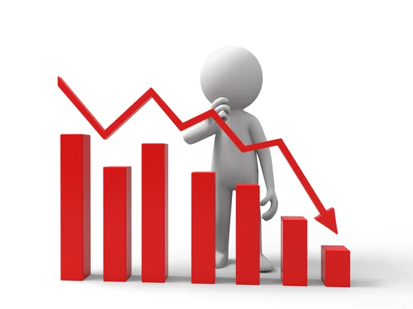 Nem sikerül a diagram — Stock Fotó