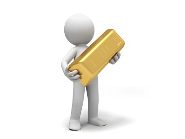 Gold brick