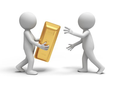 Gold brick