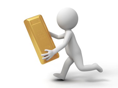 Gold brick