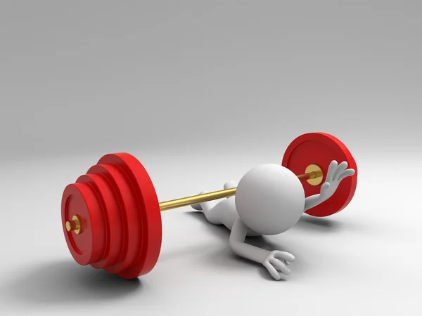 Barbell — Stock Photo, Image