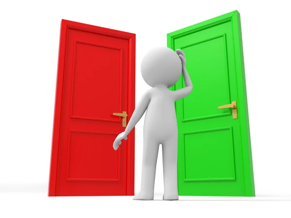 The door — Stock Photo, Image