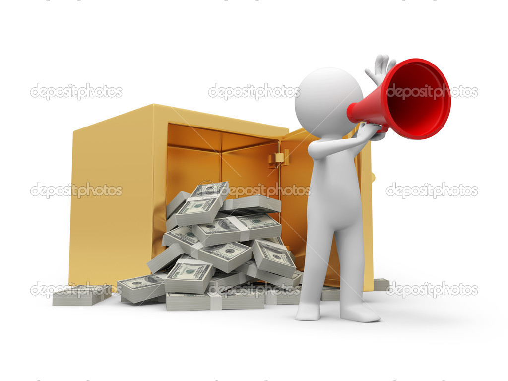 opened safe