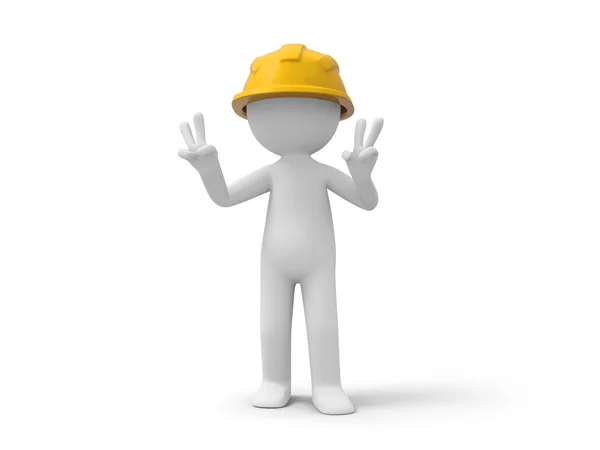 Safety worker — Stock Photo, Image