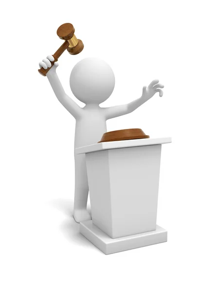 Gavel — Stock Photo, Image