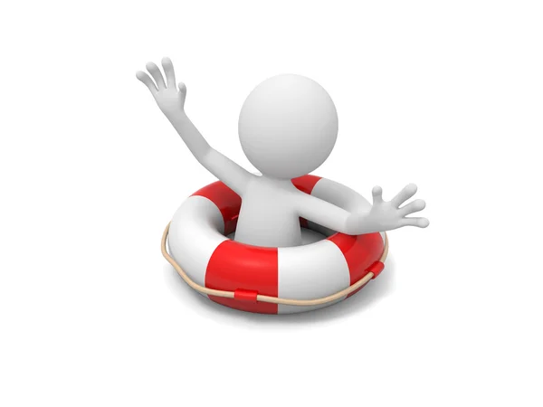 lifebuoy olan adam