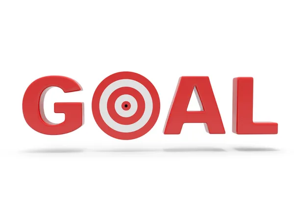 Word goal — Stock Photo, Image
