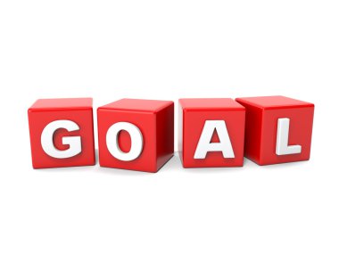 kırmızı, hedef küp üzerinde yazıt